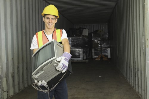 Satisfied customers after office clearance in Kingston